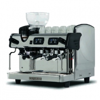 Expobar Zircon G2S-IG Double Group Coffee Machine with Integral Grinder